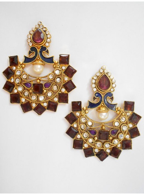 Polki Earrings